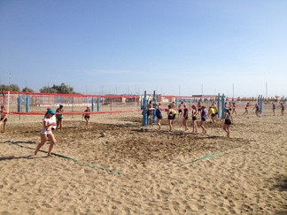 Minarilla Italiassa kesäkuussa 2014