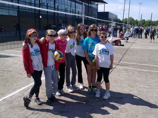 Power Cup 2012 - E-työt eli Ada, Ella, Anna-Mari, Emma, Veera, Viivi ja Kia