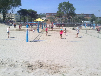 Minarilla Italiassa kesäkuussa 2014